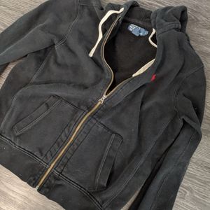 Polo men's zip up hoodie
